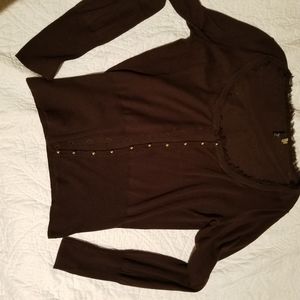 Elie tahari silk cardigan